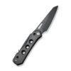 WE Knife Co. Vision R WE21031-2, Black Titanium with Black Stonewash CPM-20CV Blade