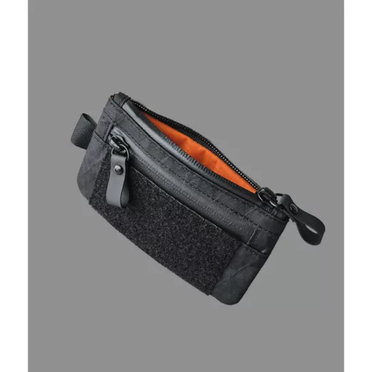 Alpaka Zip Pouch Hook and Loop - Black X-Pac VX42 Fabric (RFID Blocking)