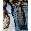 Zero Tolerance 0006 -  6" Coated Bead Blasted CPM-3V Fixed Blade, OD Green G10 Handles and Kydex Pouch