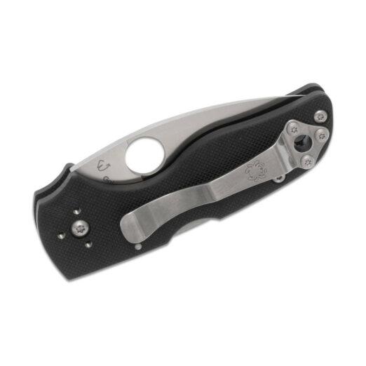 Spyderco Lil' Native Lockback C230MBGP - Black 10 with Satin S30V Blade