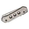 WE Knife Co. Vision R WE21031-1, Grey Titanium with Bead Blasted CPM-20CV Blade