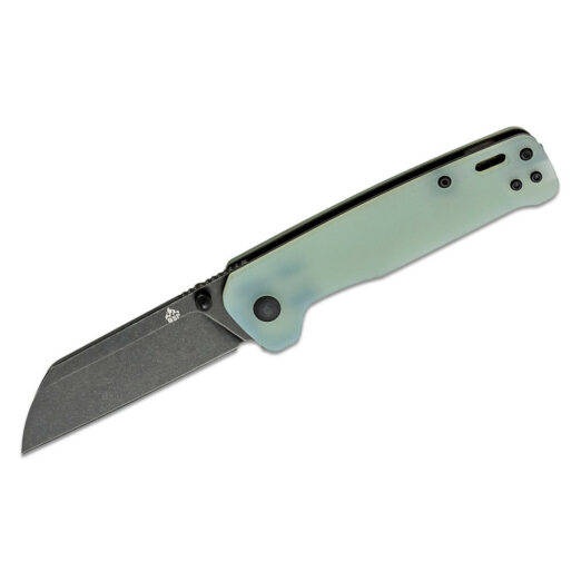 QSP Penguin QS130-W - Jade G10 with Black Stonewash Blade