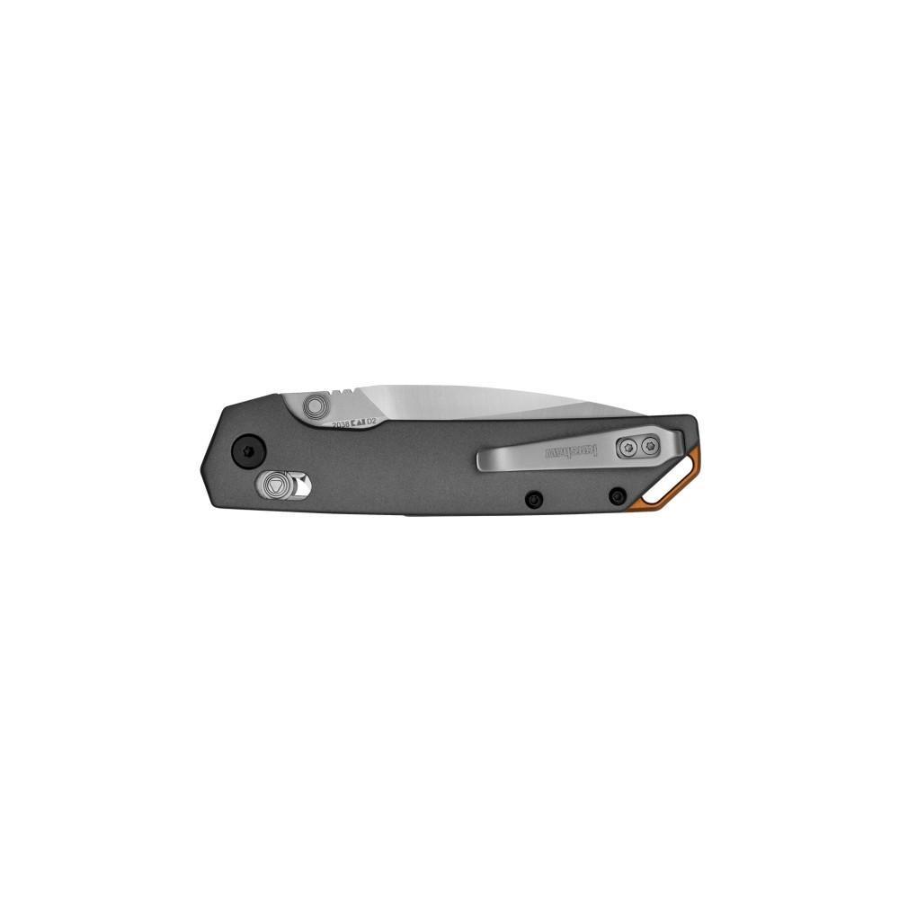 Kershaw 2038 Iridium DuraLock, 3.4″ D2 Spear Point Blade and Grey