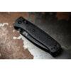 Glow Rhino Black Lanyard Hole Plug with Green Tritium for Benchmade Bugout