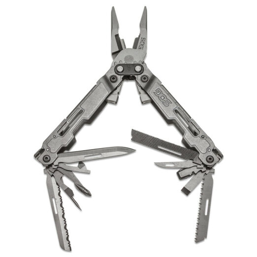 SOG PowerAccess Deluxe PA2001CP Multi-tool, Stonewash Finish