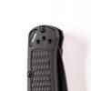 Glow Rhino Black Lanyard Hole Plug with Green Tritium for Benchmade Bugout