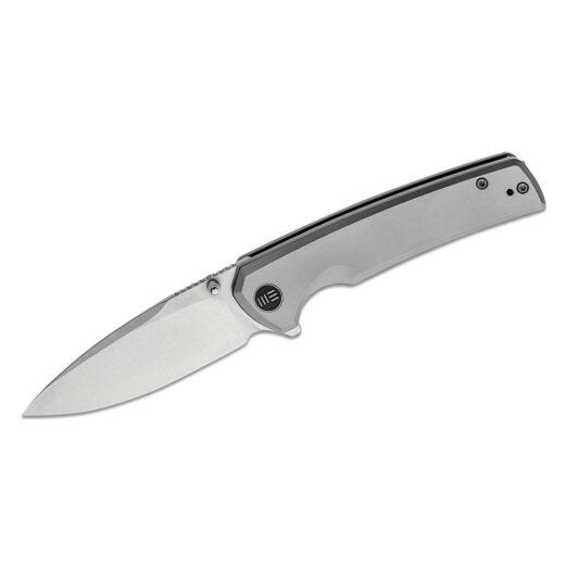 WE Knife Co. Subjugator WE21014C-1, Grey Titanium with Satin Finished CPM-20CV Blade