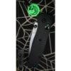Glow Rhino Black Axis Lock Bar with Green Tritium for Benchmade Bugout