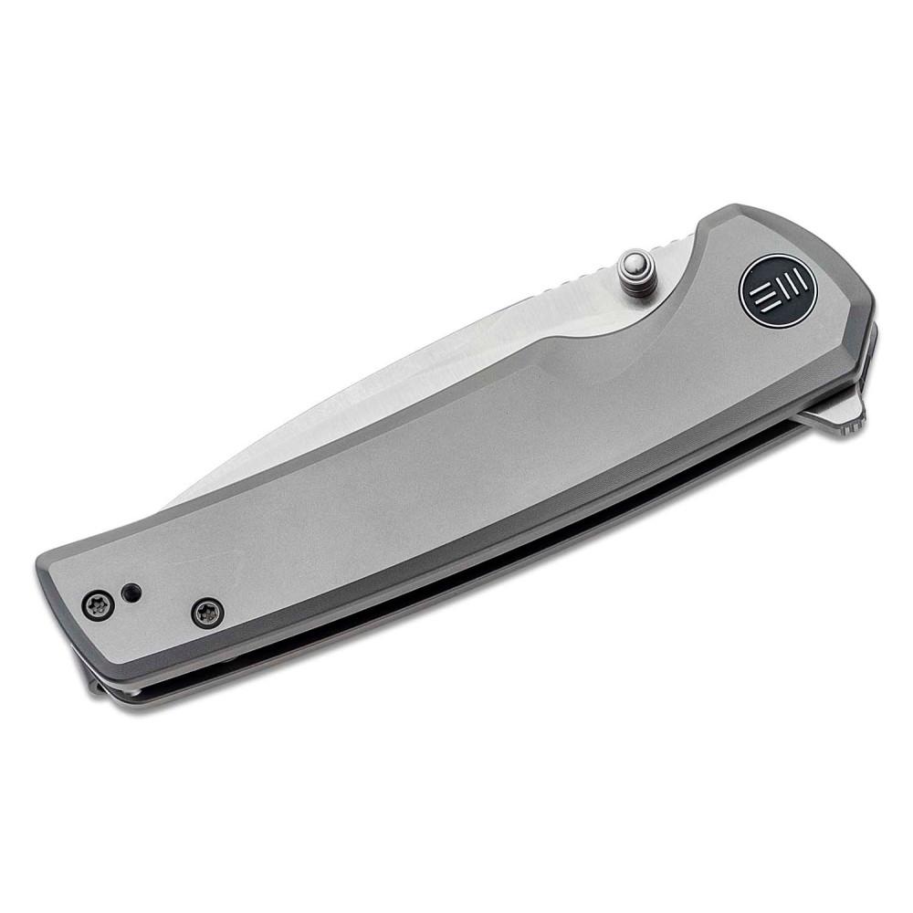 WE Knife Co. Subjugator WE21014C1, Grey Titanium with Satin Finished