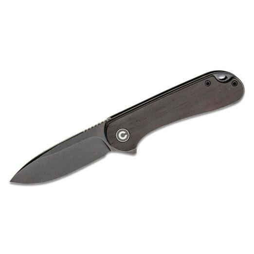 CIVIVI Elementum C907W - Black Ebony Handle, D2 Black Stonewashed Blade