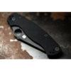 Glow Rhino Silver Lanyard Hole Plug with Green Tritium for Spyderco PM2, Para 3 or Manix 2