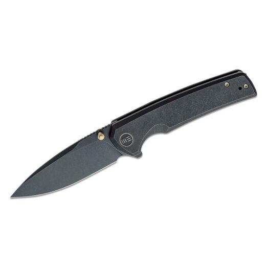 WE Knife Co. Subjugator WE21014C-5, Black Titanium with Black Stonewash CPM-20CV Blade