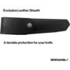 Morakniv Garberg BlackBlade™ (C) with Leather Pouch