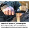 Morakniv Garberg BlackBlade™ (C) with Leather Pouch