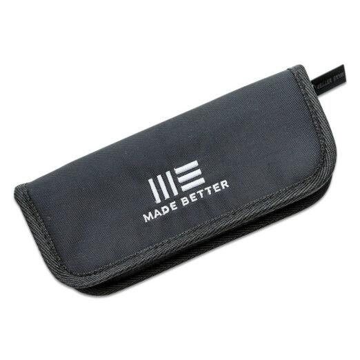 WE Knife Co. Nylon Zippered Pouch with Polishing Cloth WE-01