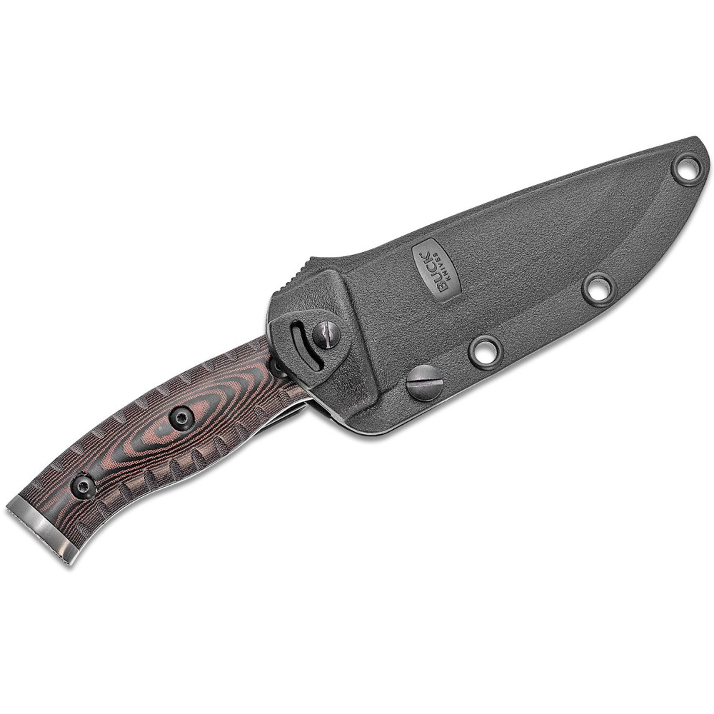 Buck 853BRS Small Selkirk Fixed Blade Brown Micarta with