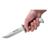Buck 119BKS Special Hunting Knife with Black Phenolic Handles and Leather Pouch