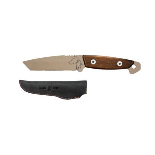 Turq Gear - Wolf Desert Sand - Walnut Wood - Stainless