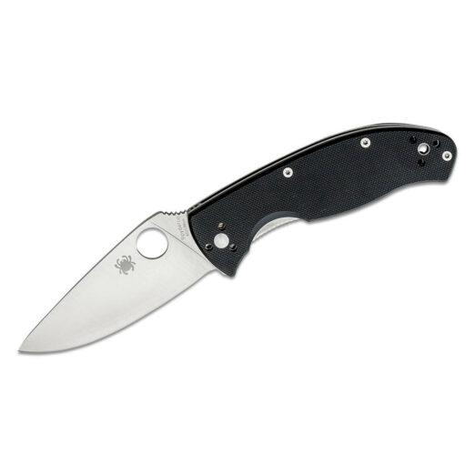 Spyderco Tenacious C122GP - Black G10 with Satin Blade