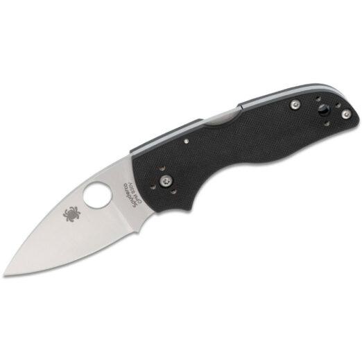 Spyderco Lil' Native C230MBGP - Black 10 with Satin S30V Blade, Lockback