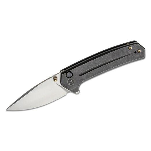 WE Knife Co. Culex WE21026B-3,  Black Titanium with Silver Bead Blasted Blade CPM-20CV Blade
