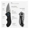Zero Tolerance 0022 - 1.8" CPM-S45VN Blade, Carbon Fibre and Titanium Handles, Frame Lock