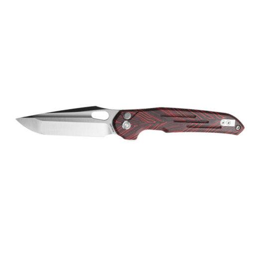 Vosteed Thunderbird - 3.48’’ Satin S35VN Blade, Red Topo G10 Handle, Trek Lock - TB3SG1