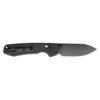 Vosteed Raccoon Crossbar Lock - 3.25’’ Black 14C28N Blade, Black Micarta Handle - RCCB32VPMH