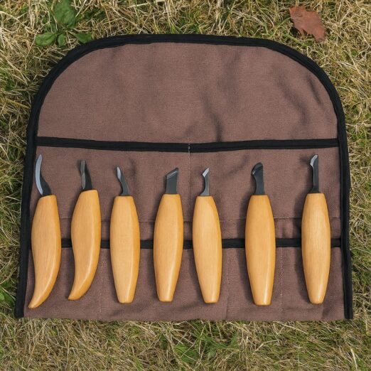 Knife Depot Seven Piece Chip Carving Set