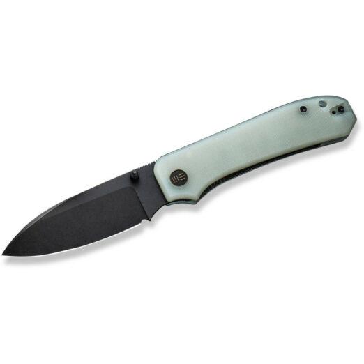 WE Knife Co. Big Banter WE21045-3 - Natural G10 with Black Stonewash CPM-20CV Blade