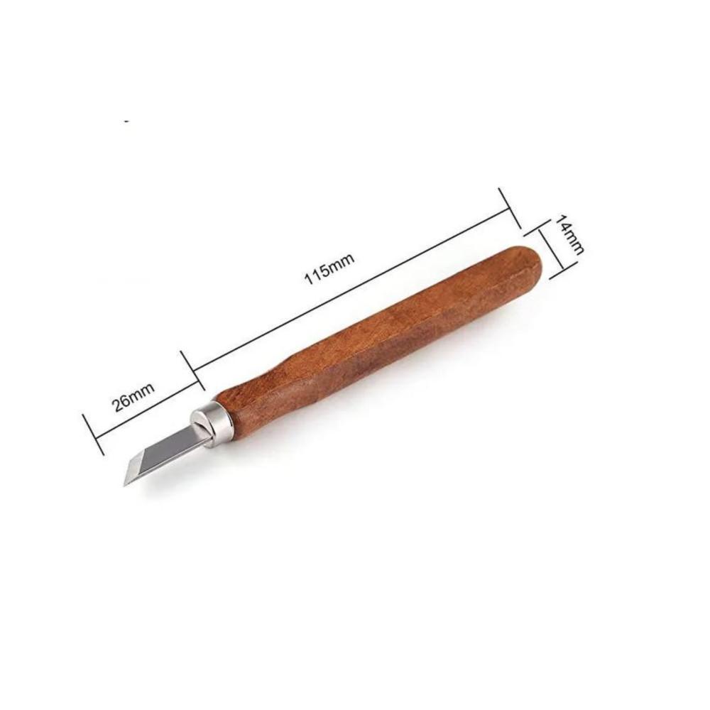 Knife Depot 12 Piece Wood Carving Chisel Set for Beginners (SK2 Various