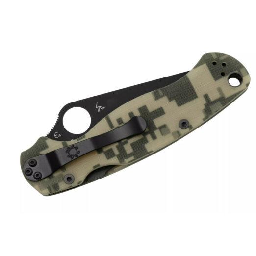 Spyderco Paramilitary 2 C81GPCMOBK2 - Camo G10 with Black S45VN Blade