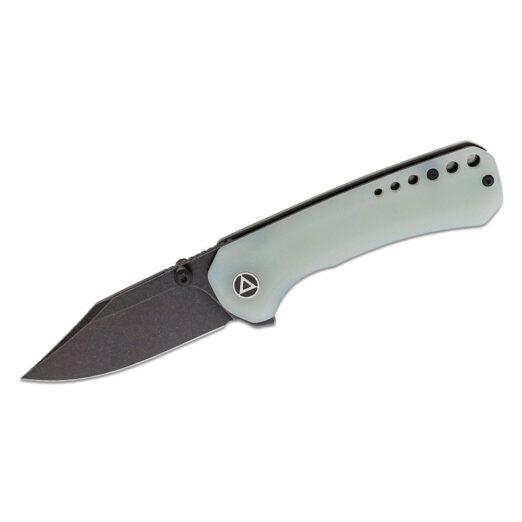 QSP Kestrel QS145-B2 Jade G10 with Black Stonewashed 14C28N Blade