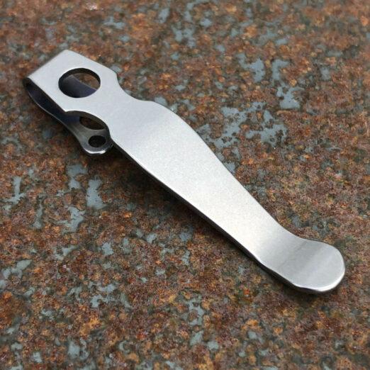 LynchNW Spyderco Shaman Deep Carry Titanium Clip - Blacksmith