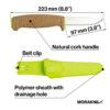 Morakniv Floating Knife (S) - Lime Green