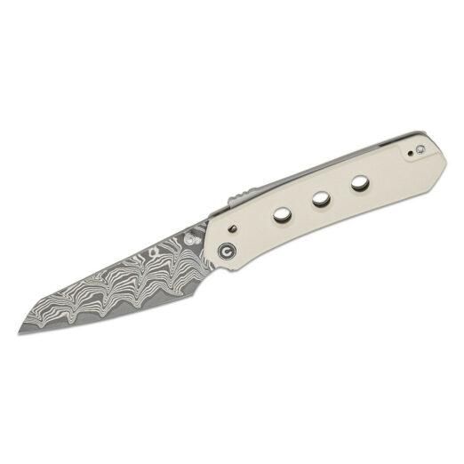 CIVIVI Vision FG - C22036-DS1, Ivory G10 with Damascus Blade and Superlock
