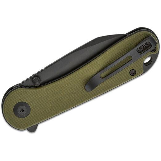 CIVIVI Elementum C18062AF-2 - OD Green G10 with Black Nitro-V Wharncliffe Blade