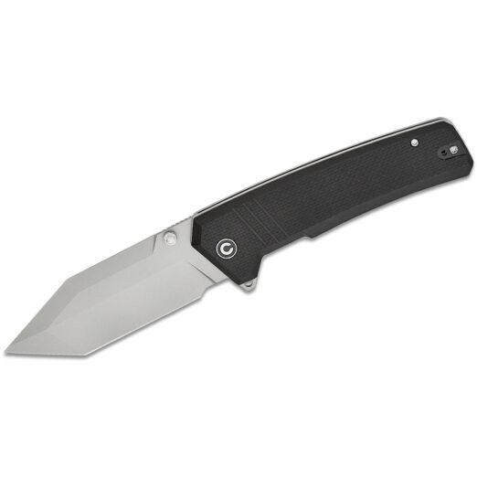 CIVIVI Bhaltair C23024-1, Black Coarse G10 with Stonewashed 14C28N Blade