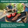 BeaverCraft BSH Kid, Child-Safe Bushcraft Knife