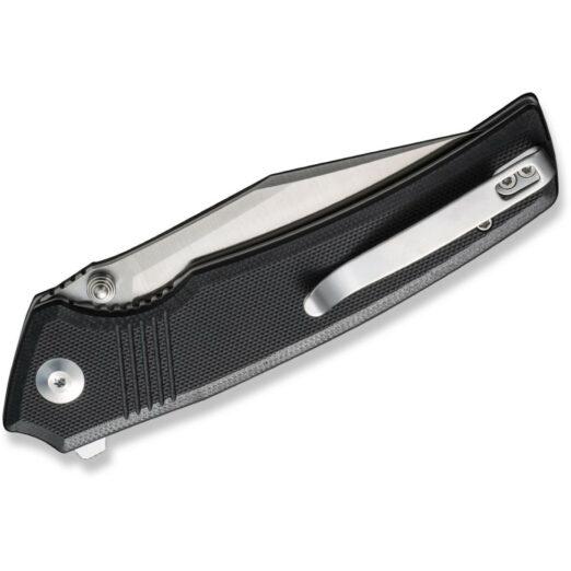 CIVIVI Tranquil C23027-1 Liner Lock, Black G10 with Satin 14C28N Blade