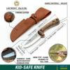 BeaverCraft BSH Kid, Child-Safe Bushcraft Knife