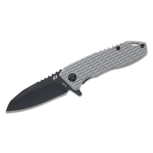 Schrade Delta Class Tenacity - Grey Aluminium with Black Blade