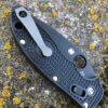 LynchNW Spyderco Standard Wire Deep Carry Titanium Clip