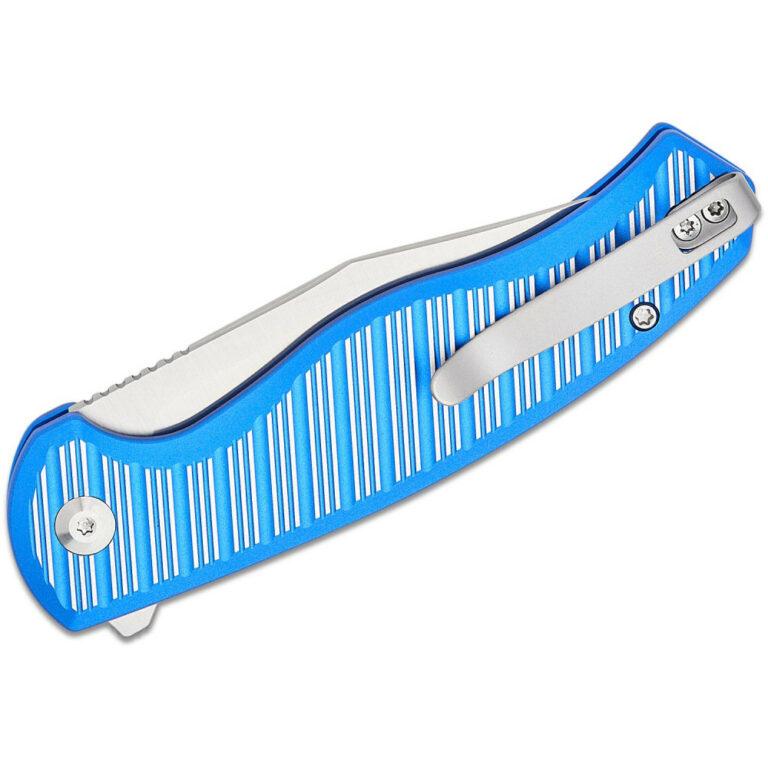 CIVIVI Stormhowl C23040B2, Machined Bright Blue Aluminium and Satin