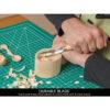 BeaverCraft S38 Right-Handed Spoon Carving Kit with Short Gouge