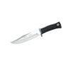 Muela Scout Bowie 21733-G - 6.5" X50CrMoV15 Blade, Rubber Handle, Black Leather Belt Pouch