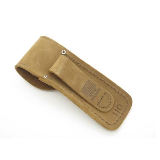 Buck 110-06-BR4 Soft Leather Pouch for Folding Hunter