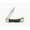 Buck 110BRSFG-B Folding Hunter with Finger Grooves and Leather Pouch