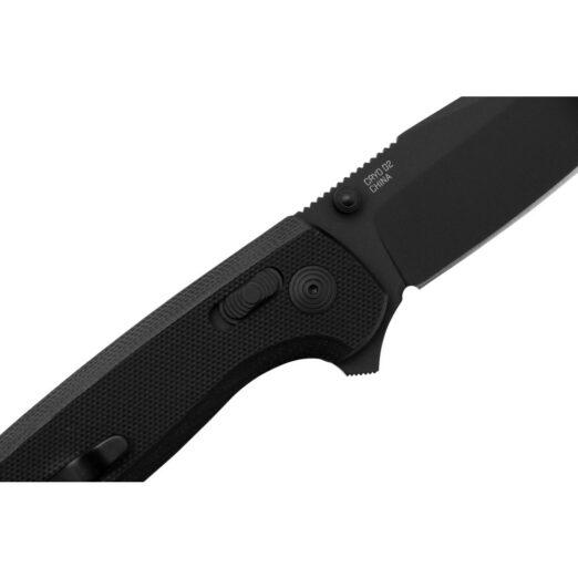 SOG Terminus XR, TM1027-BX, Black G10 with D2 Steel Blade