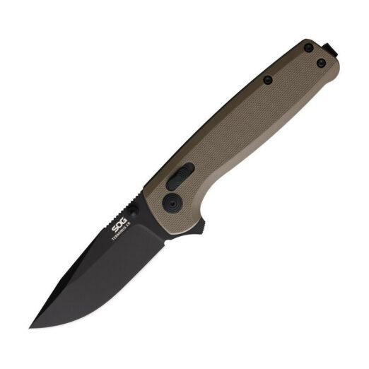 SOG Terminus XR TM1048-BX, Tan G10 and Black D2 Blade